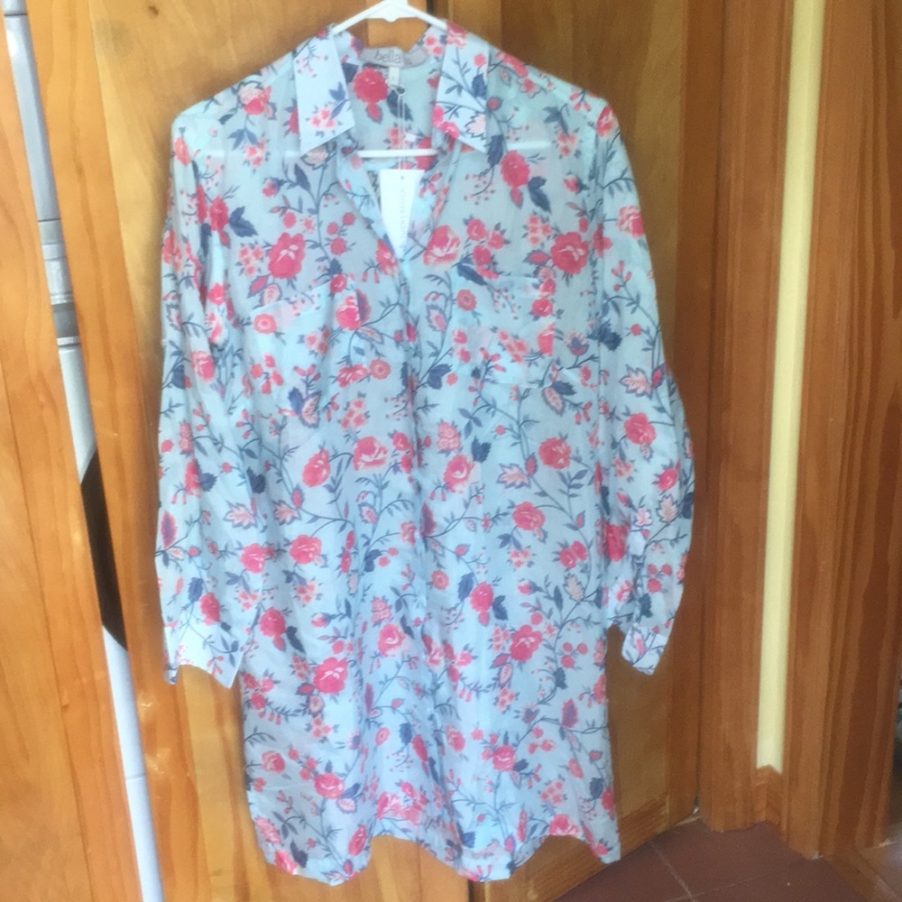 Bella Tu shirt dress Tuckernuck made in India